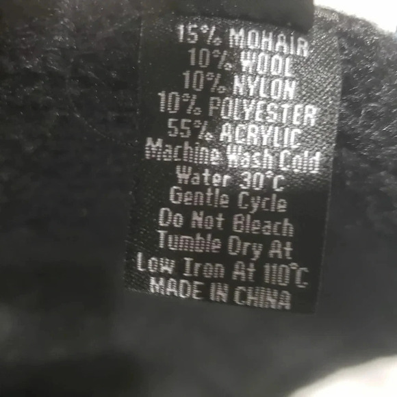 Papa Vancouver Womans  Long Blue/Black Button Down Sweater. - Picture 7 of 9